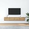 vidaXL TV Cabinets 2 pcs Artisan Oak 80x31x25.5 cm Engineered Wood
