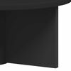 vidaXL Wall Shelf Wall-mounted Black 38 x 19 x 19 cm Engineered Wood
