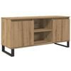 vidaXL TV Cabinet Artisan Oak 104 x 35 x 50 cm Engineered Wood