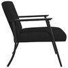vidaXL Armchair Black 59 x 75 x 78 cm Fabric