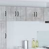 vidaXL Kitchen Wall Cabinet Wall-mounted Concrete Grey 60 x 31 x 40 cm