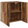 vidaXL Wall-Mounted Cabinet Old Wood 60 x 31 x 60 cm Engineered Wood