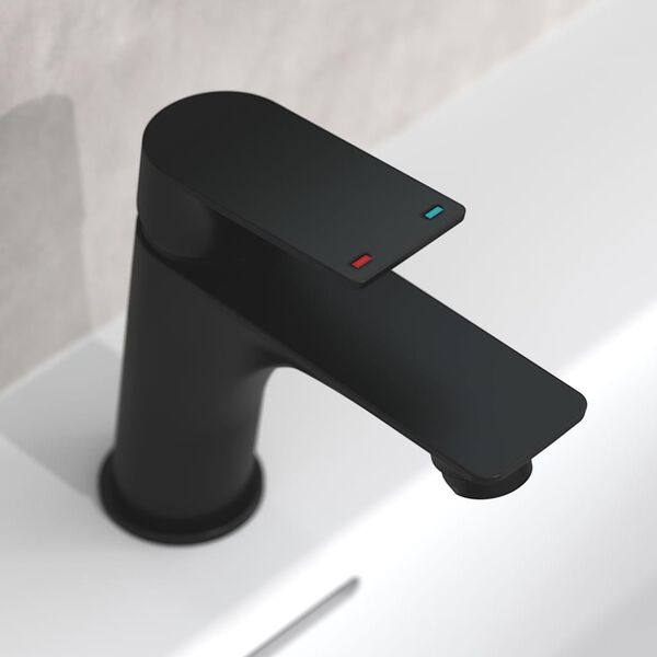 SCH&Uuml;TTE Basin Mixer BOSTON Matte Black
