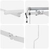 vidaXL Awning Frame White 300 x 250 cm Aluminium