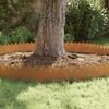 vidaXL Lawn Edgings 10 pcs Rusty 103 x 0.05 x 22 cm Weathering Steel