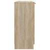 vidaXL Sideboard Sonoma Oak 90.5x30x70 cm Engineered Wood