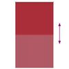 vidaXL Roller blind blackout 124.4x175 cm Fabric Width 120 cm red