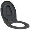 vidaXL Quick Release Toilet suitable for Seat Anthracite