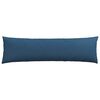 vidaXL Sofa Pillows 2 pcs Blue 145 x 40 cm Fabric