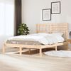 vidaXL Bed Frame without Mattress Solid Wood Pine 160x200 cm