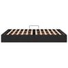 vidaXL Storage Bed with Mattress Black 135 x 190 cm Fabric