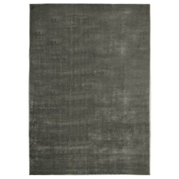 vidaXL Rug Washable Foldable Taupe 160x230 cm Polyester