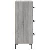 vidaXL Sideboard Grey Sonoma 34.5x34x90 cm Engineered Wood