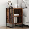 vidaXL Bedside Table Old Wood 39.5 x 30 x 50 cm Engineered Wood