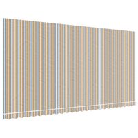 vidaXL Replacement Fabric for Awning Multicolour Stripe 6x3 m