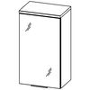 Germania Bathroom Wall Cabinet GW-Pescara Graphite White