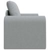 vidaXL Folding Sofa Bed Light Grey 98 x 71 x 83 cm Fabric