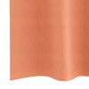 vidaXL Blackout Curtains with Rings 2 pcs Terracotta 140 x 140 cm
