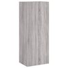 vidaXL 5 Piece TV Wall Units Grey Sonoma Engineered Wood