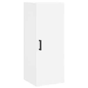vidaXL Wall Mounted Cabinet White 34.5x34x90 cm