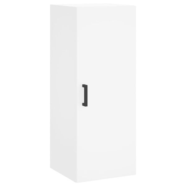 vidaXL Wall Mounted Cabinet White 34.5x34x90 cm