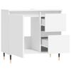 vidaXL Bathroom Cabinet White 65x33x60 cm Engineered Wood