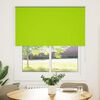 vidaXL Roller Blind Blackout Leaves Green 140x130 cm Fabric Width 136.6 cm Polyester