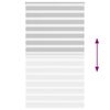 vidaXL Zebra Blind Light Grey 135x200 cm Fabric Width 130.9 cm Polyester