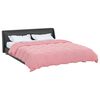 vidaXL Winter Duvet Quilted Pink 200 x 220 cm Microfiber