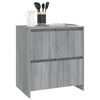 vidaXL Sideboard Grey Sonoma 70x41x75 cm Engineered Wood