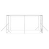 vidaXL Outdoor Dog Kennel Silver 4x4x2 m Galvanised Steel