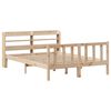vidaXL Bed Frame without Mattress 120x200 cm Solid Wood Pine