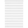 vidaXL Zebra Blind White 95x150 cm Fabric Width 90.9 cm Polyester