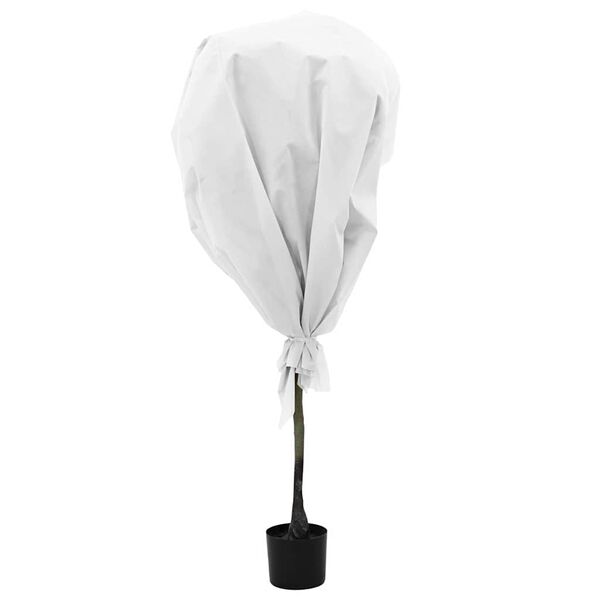 vidaXL Frost Protection Plant Fleece White 50 x 1.6 m Non-woven Fabric
