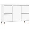 vidaXL Bathroom Cabinet White 80x33x60 cm Engineered Wood