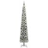 vidaXL Artificial Christmas Tree with 300 LEDs with Stand Green 270 cm