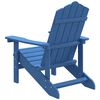 vidaXL Garden Adirondack Chair HDPE Aqua Blue