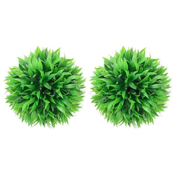 vidaXL Artificial Boxwood Balls 2 pcs 20 cm