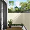 vidaXL Balcony Screen Cream 110 x 600 cm Oxford Fabric