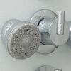 SCH&Uuml;TTE Glass Shower Panel with Thermostatic Mixer LANZAROTE White