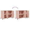 vidaXL Sideboard Pink 100.5x39x72 cm Steel