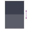 vidaXL Roller Blind Blackout Marine 110x175 cm Fabric Width 105.7 cm Polyester