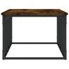 vidaXL Coffee Table Smoked Oak 100x50x35.5 cm Engineered Wood