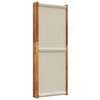 vidaXL 5-Panel Room Divider Light Grey 350x180 cm