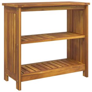 vidaXL Garden Cabinet Natural 75 x 35 x 70cm Solid Acacia Wood