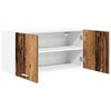 vidaXL Hanging Cabinet Old Wood 80 x 31 x 40 cm Engineered Wood
