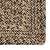 vidaXL Rug Natural and black 80 x 300 cm Jute