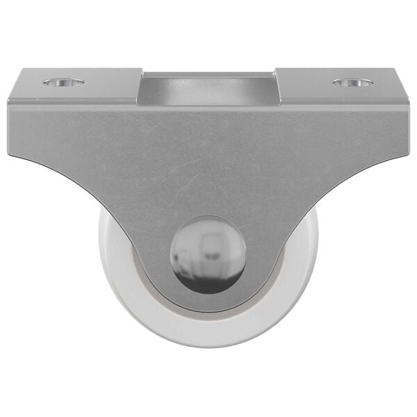 vidaXL Caster 12 pcs White 42 x 11.5 x 29 mm Iron