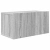 vidaXL 10 Piece TV Cabinet Set Grey Sonoma Engineered Wood
