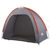 vidaXL Storage Tent Grey and Orange Waterproof